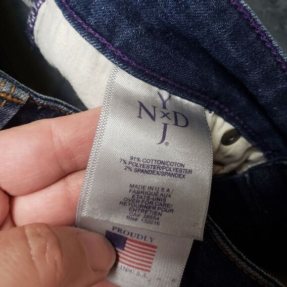 NYDJ Straight Jeans. Not Your Daughter’s Jeans 2P - lift tuck technology - Picture 11 of 13